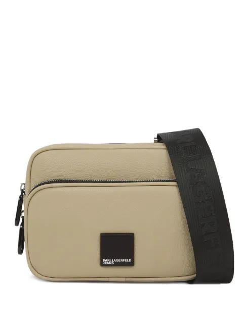 box logo camera shoulder bag by KARL LAGERFELD JEANS