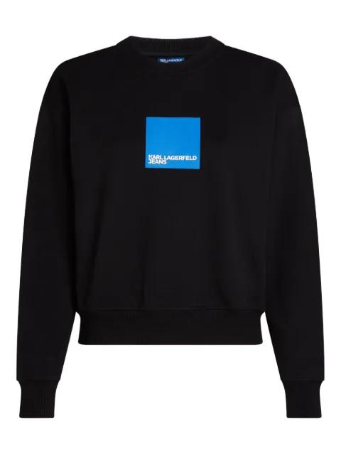 box logo sweatshirt by KARL LAGERFELD JEANS