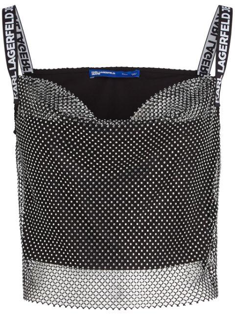 chainmail top by KARL LAGERFELD JEANS