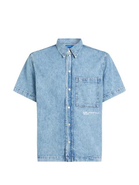 chest-pocket shirt by KARL LAGERFELD JEANS