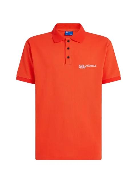 cotton polo shirt by KARL LAGERFELD JEANS
