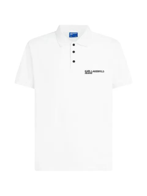 cotton polo shirt by KARL LAGERFELD JEANS