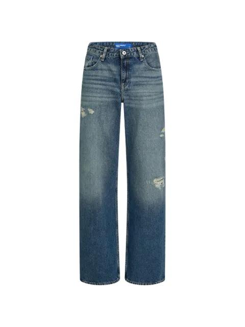 distressed-effect jeans by KARL LAGERFELD JEANS