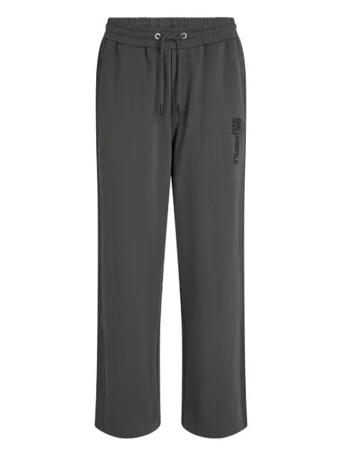 drawstring track pants by KARL LAGERFELD JEANS