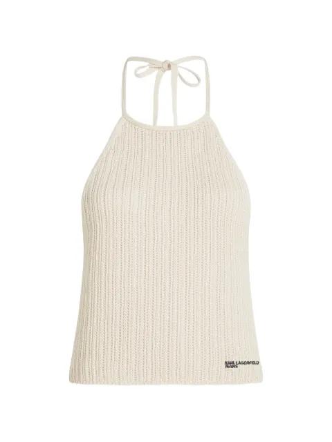 logo-detail top by KARL LAGERFELD JEANS