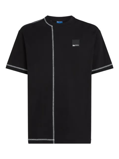 logo-patch T-shirt by KARL LAGERFELD JEANS