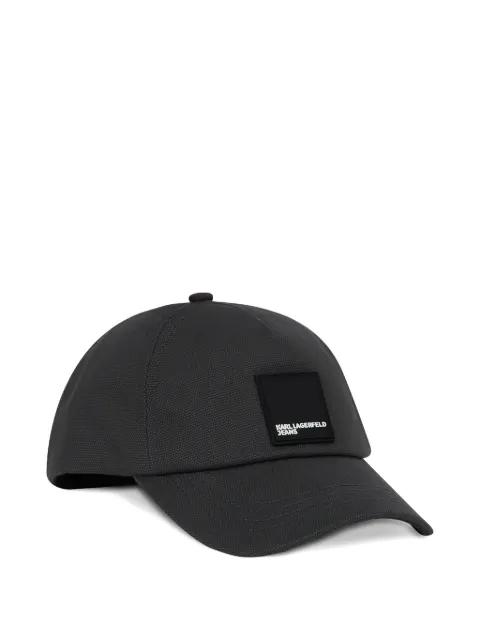 logo-patch baseball cap by KARL LAGERFELD JEANS