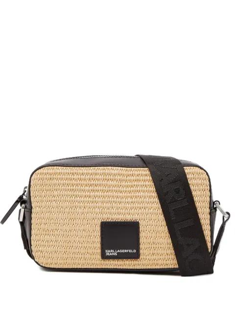 logo-patch cross body bag by KARL LAGERFELD JEANS