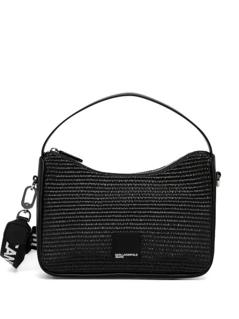 logo-patch cross body bag by KARL LAGERFELD JEANS