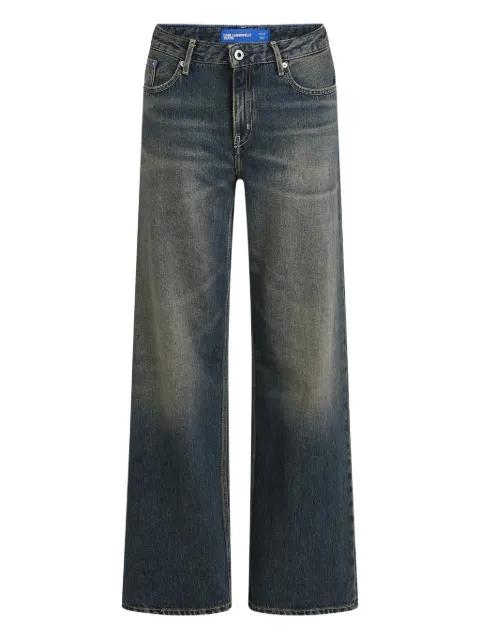 logo-patch jeans by KARL LAGERFELD JEANS