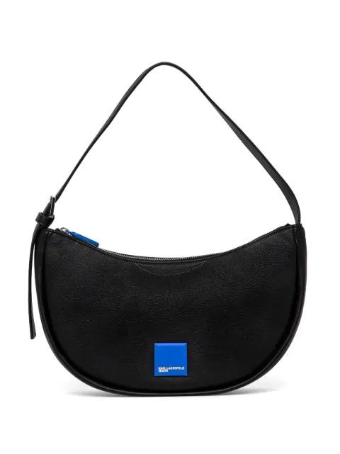 logo-patch shoulder bag by KARL LAGERFELD JEANS
