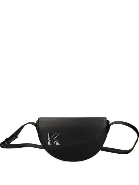 logo-plaque half-moon bag by KARL LAGERFELD JEANS