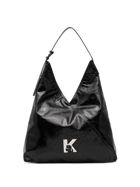 logo-plaque shoulder bag by KARL LAGERFELD JEANS