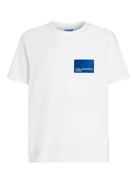 logo-print T-Shirt by KARL LAGERFELD JEANS
