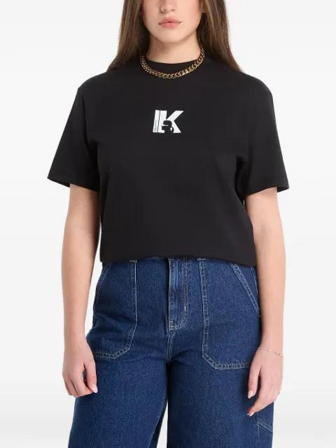 logo-print T-shirt by KARL LAGERFELD JEANS
