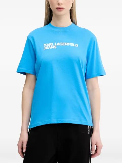 logo-print T-shirt by KARL LAGERFELD JEANS