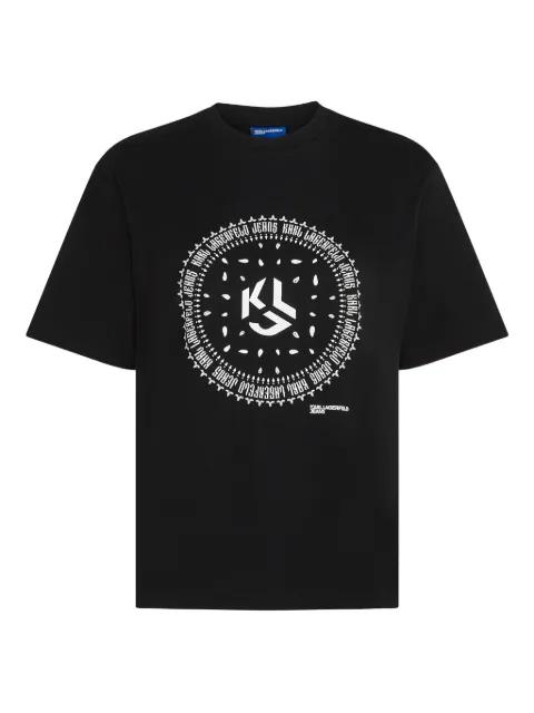 logo-print T-shirt by KARL LAGERFELD JEANS