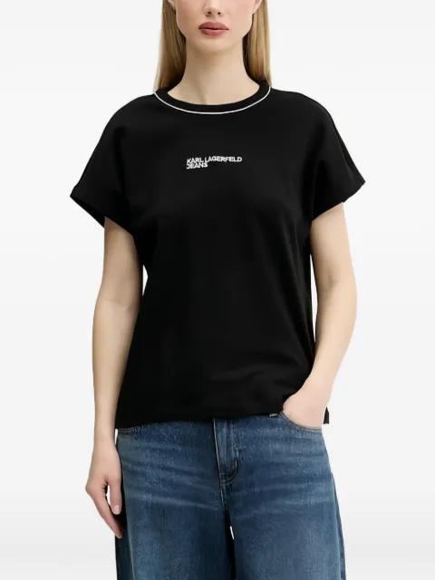 logo-print T-shirt by KARL LAGERFELD JEANS