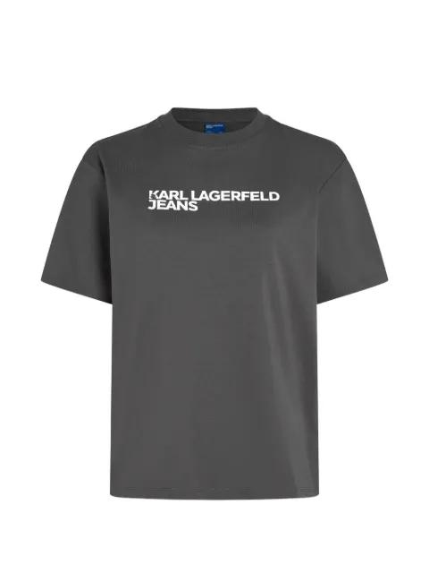 logo-print T-shirt by KARL LAGERFELD JEANS