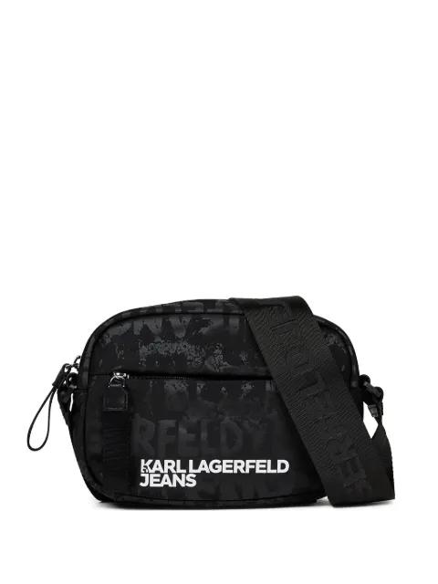 logo-print camera bag by KARL LAGERFELD JEANS