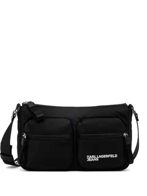 logo-print cross body bag by KARL LAGERFELD JEANS