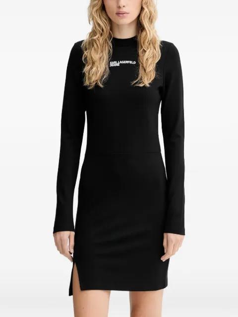 logo-print mini dress by KARL LAGERFELD JEANS