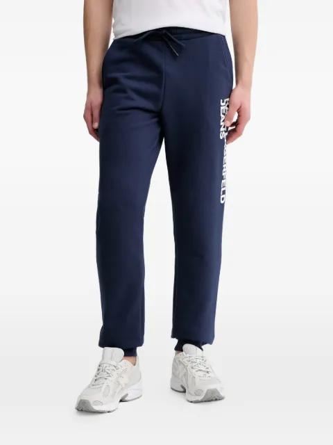 logo-print slim-fit track pants by KARL LAGERFELD JEANS
