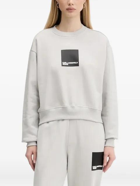 logo-print sweatshirt by KARL LAGERFELD JEANS