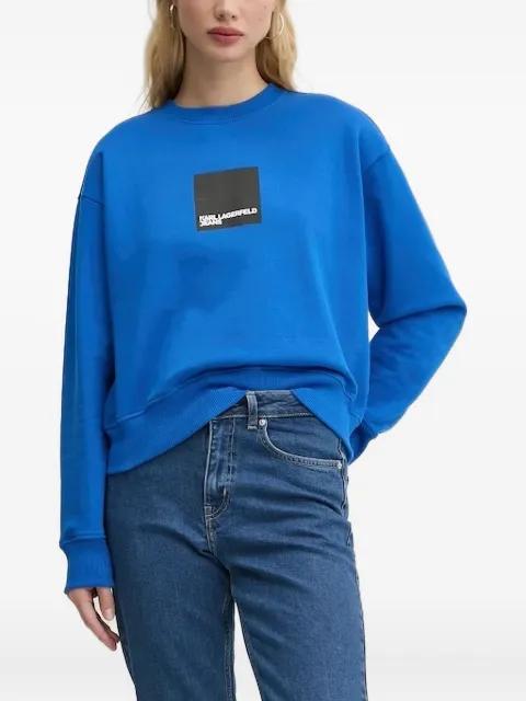 logo-print sweatshirt by KARL LAGERFELD JEANS