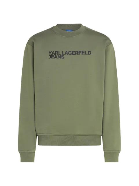 logo-print sweatshirt by KARL LAGERFELD JEANS