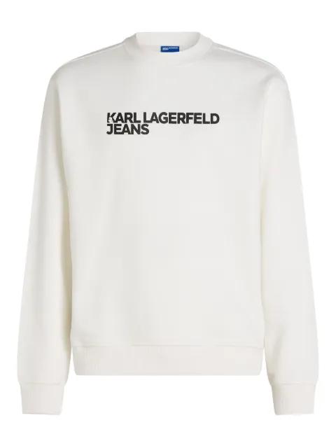 logo-print sweatshirt by KARL LAGERFELD JEANS