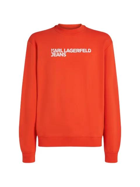 logo-print sweatshirt by KARL LAGERFELD JEANS