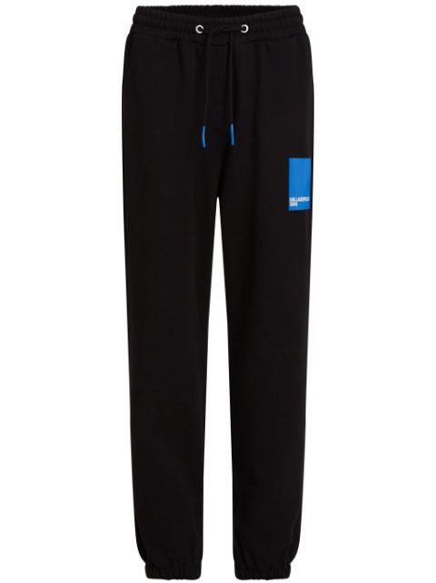 logo-print track pants by KARL LAGERFELD JEANS