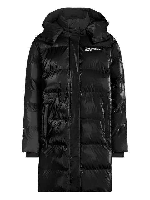 logo puffer jacket by KARL LAGERFELD JEANS