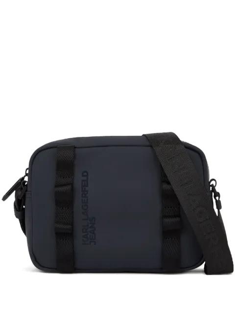 logo strap menssager bag by KARL LAGERFELD JEANS