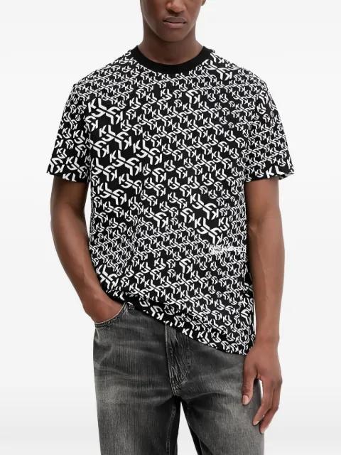 patterned T-shirt by KARL LAGERFELD JEANS