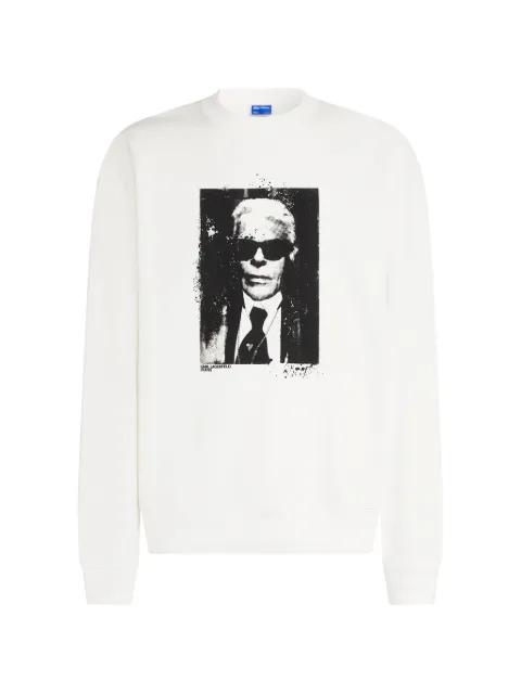printed sweatshirt by KARL LAGERFELD JEANS