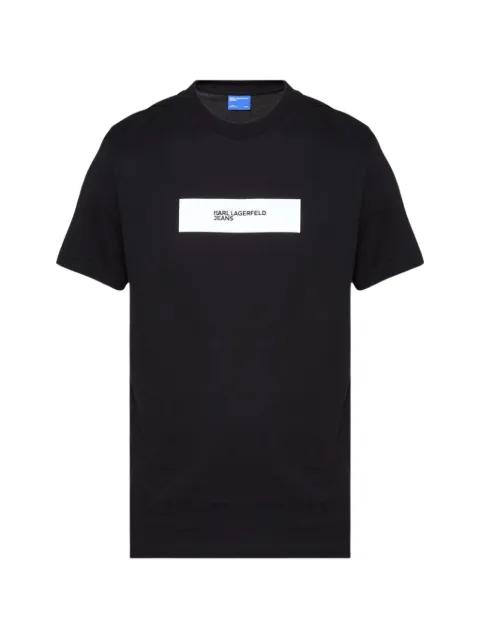 reflective slim T-shirt by KARL LAGERFELD JEANS
