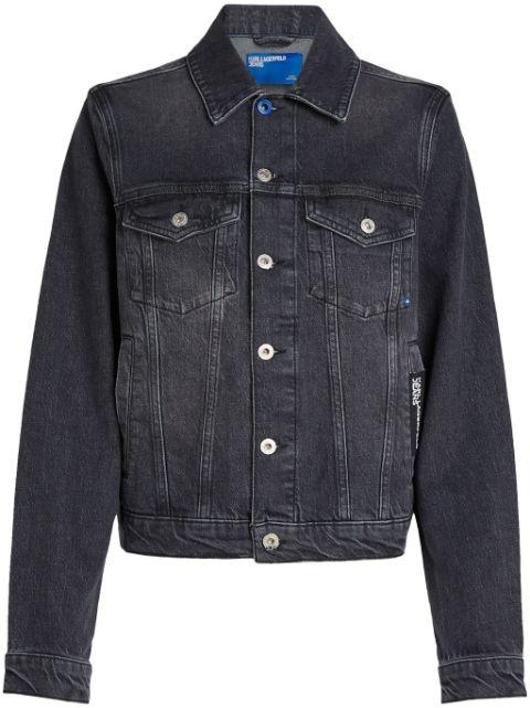 regular-fit denim jacket by KARL LAGERFELD JEANS