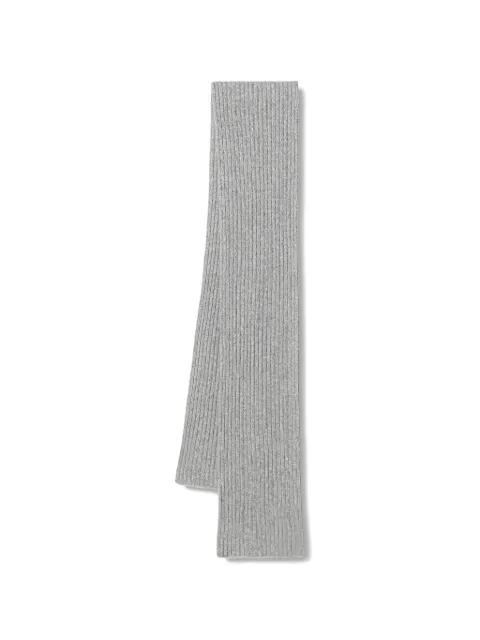 ribbed-knit logo-patch scarf by KARL LAGERFELD JEANS