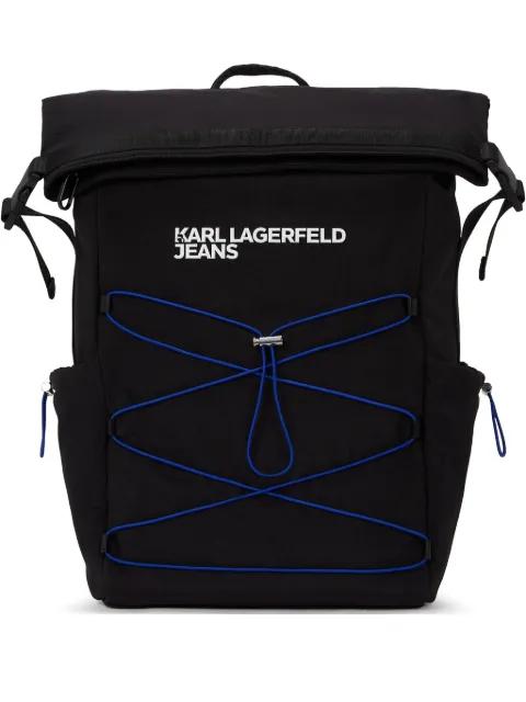 roll-top backpack by KARL LAGERFELD JEANS