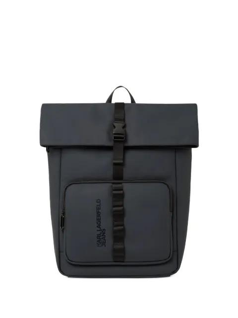 roll top backpack by KARL LAGERFELD JEANS