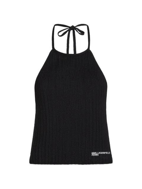 sleeveless top by KARL LAGERFELD JEANS