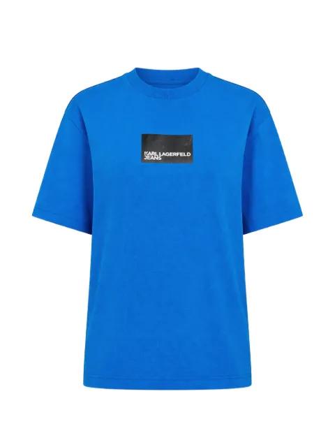 square logo T-shirt by KARL LAGERFELD JEANS