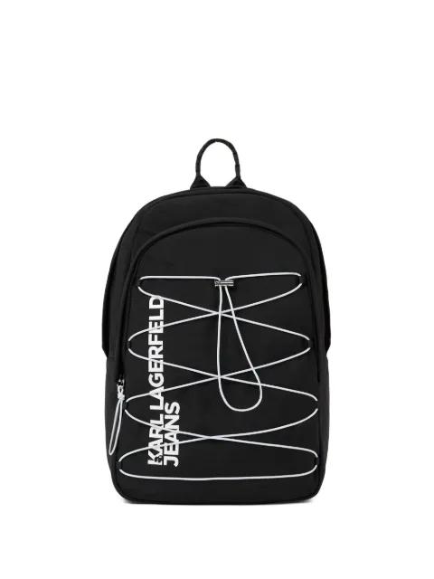 string utility backpack by KARL LAGERFELD JEANS