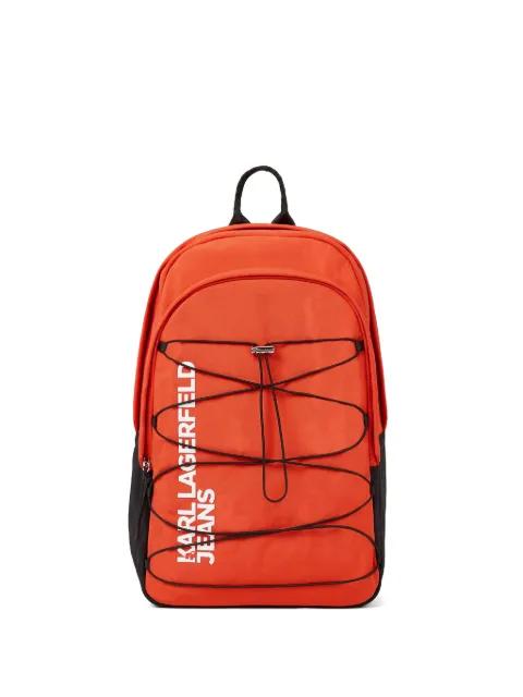 string utility backpack by KARL LAGERFELD JEANS