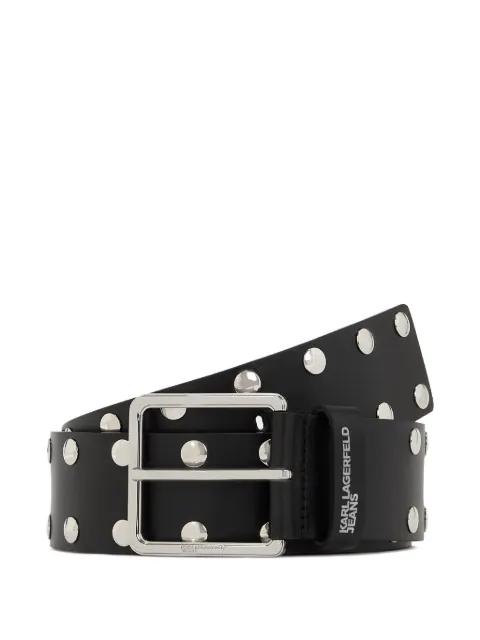 stud-embellished belt by KARL LAGERFELD JEANS