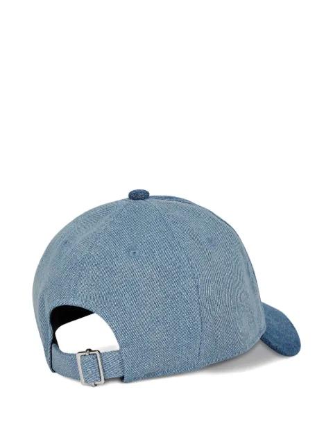 two-tone denim cap by KARL LAGERFELD JEANS