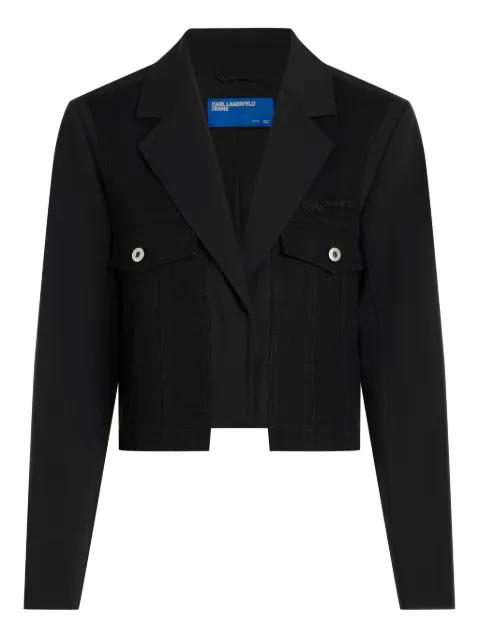 utility blazer by KARL LAGERFELD JEANS