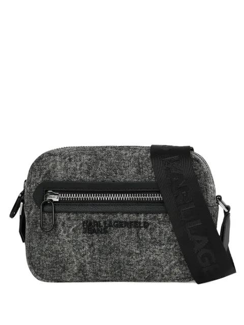 washed-denim bag by KARL LAGERFELD JEANS